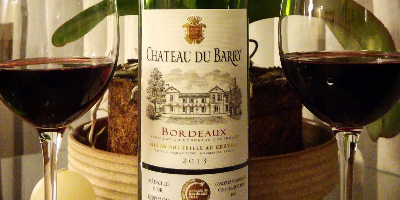 Château du Barry AOC 2012: Review